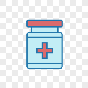 矢量药瓶icon图标图片