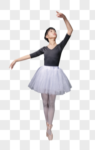跳芭蕾的女孩儿高清图片