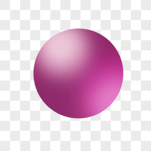 紫色几何球体高清图片