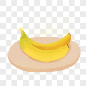 水果香蕉手绘图片