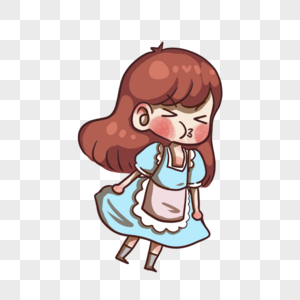 卡通人物女生图片图片