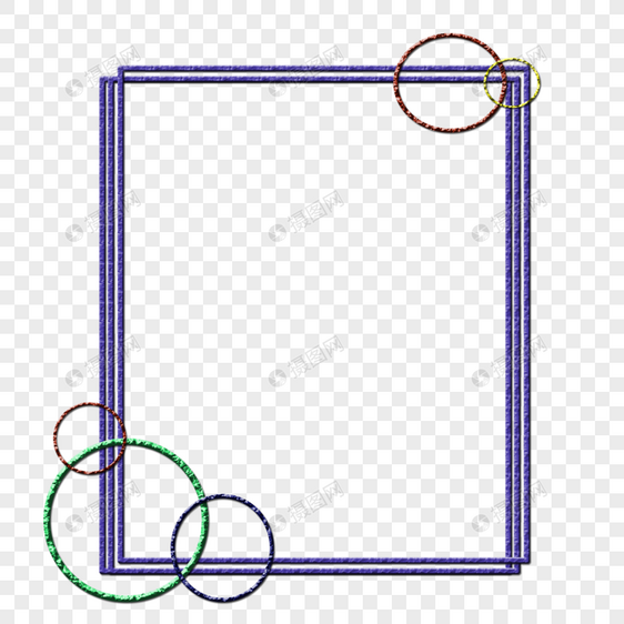 形状边框图片