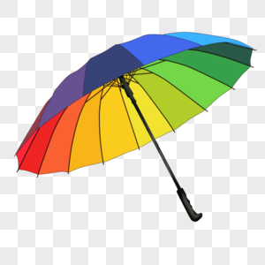 雨伞多色雨伞高清图片