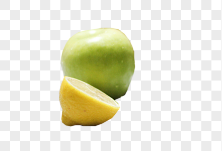 苹果柠檬图片