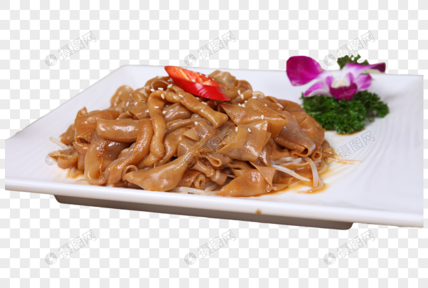豉油皇炒鹅肠