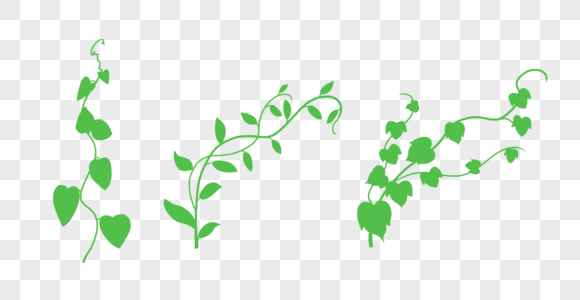 创意花藤手绘藤蔓植物高清图片