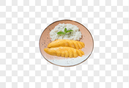 芒果米饭图片
