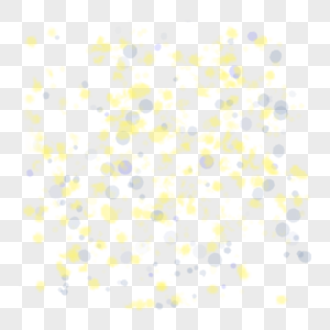 黄色碎片水墨斑点效果图片