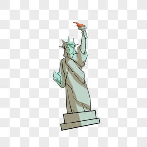 美国自由女神像高清图片