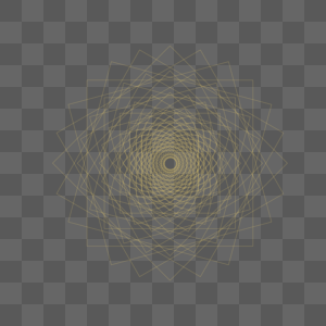 黄色螺旋网状光效图片