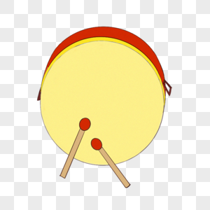 卡通乐器鼓图片素材