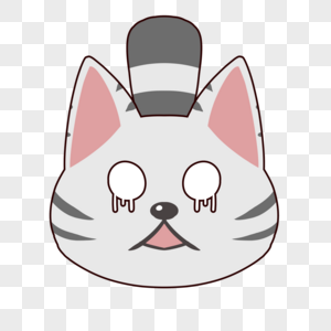 猫 呆 萌滚球猫表情包素材