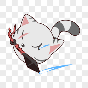 滚球猫表情包图片素材