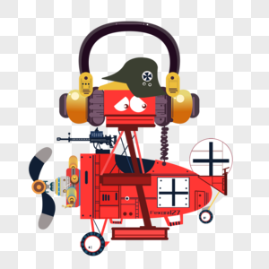 一战类型玩具小飞机高清图片
