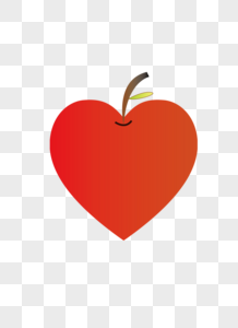 心型苹果图片