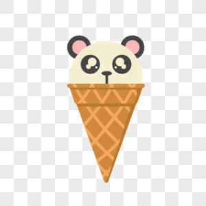 熊猫冰淇淋图片
