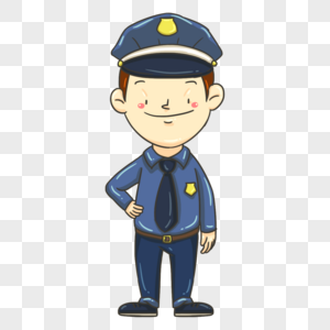 可爱的女警察元素素材下载 正版素材 摄图网 可爱的女警察元素素材下载 正版素材 摄图网