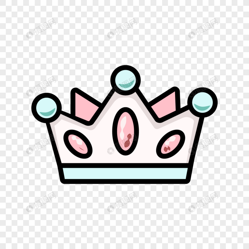 卡通矢量王冠