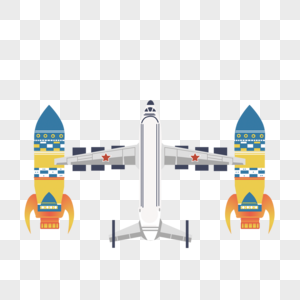 火箭飞机玩具图片