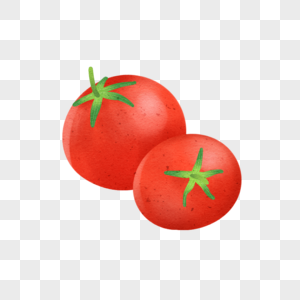 手绘番茄图片