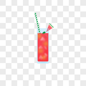 冷饮 夏日饮品 西瓜汁 五颜六色的饮料 冷饮果汁图片