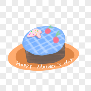 母亲节卡通蛋糕高清图片