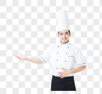 厨师形象西餐原料高清图片