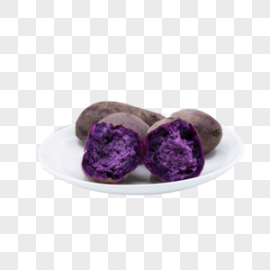 营养健康紫薯早餐图片
