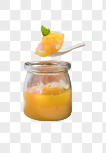 芒果冻图片