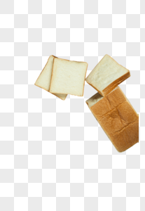 方形面包图片