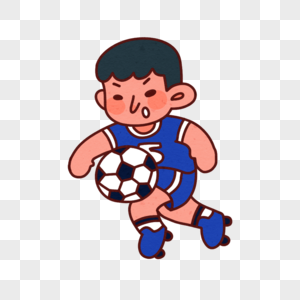 足球男孩幼儿足球高清图片