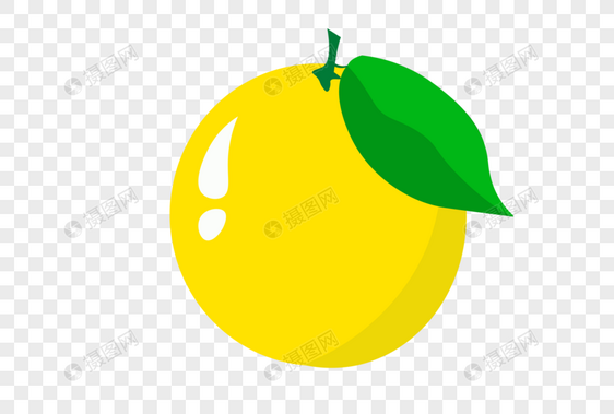 黄色美味好吃的大柚子图片