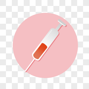 卡通扁平医疗器械针管图片