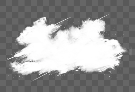 手绘云图片