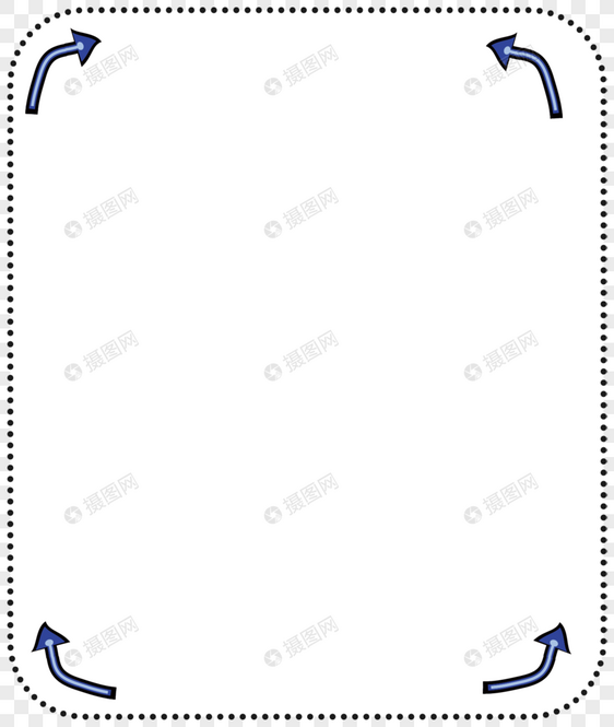 简约边框素材图片