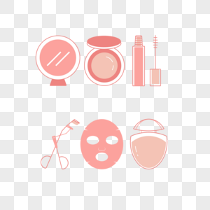 ui化妆品icon图标元素高清图片
