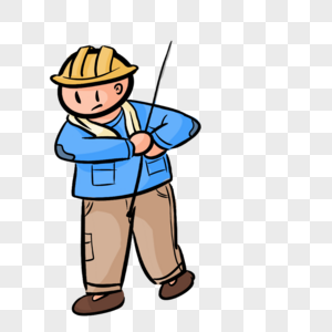 拉绳子的工人图片素材