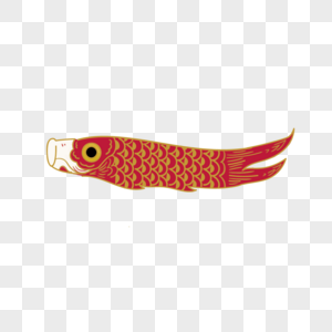 日本风鱼旗装饰图片