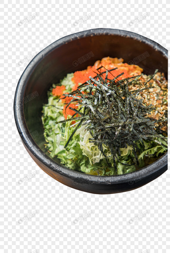 海苔蔬菜沙拉图片