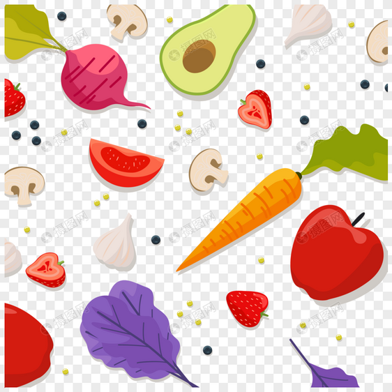 蔬菜背景底纹图片