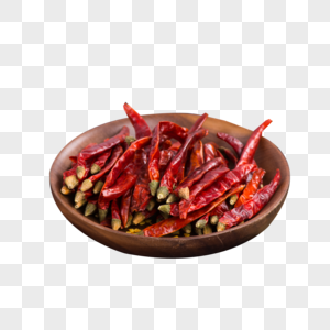 红色的干辣椒图片