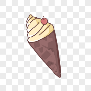 冰淇凌美食甜点食物卡通图片
