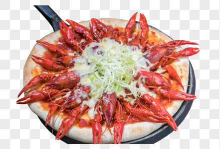 小龙虾披萨小龙虾披萨高清图片