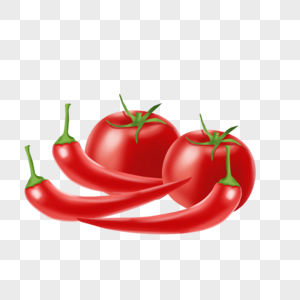 西红柿辣椒图片