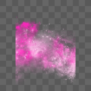 粉色星云图片