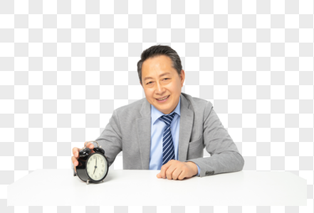 职场老人图片素材