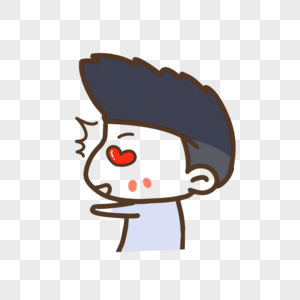 花痴表情包男生偶像,图片素材