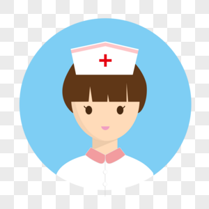 护士图标护士节元素白衣天使图片