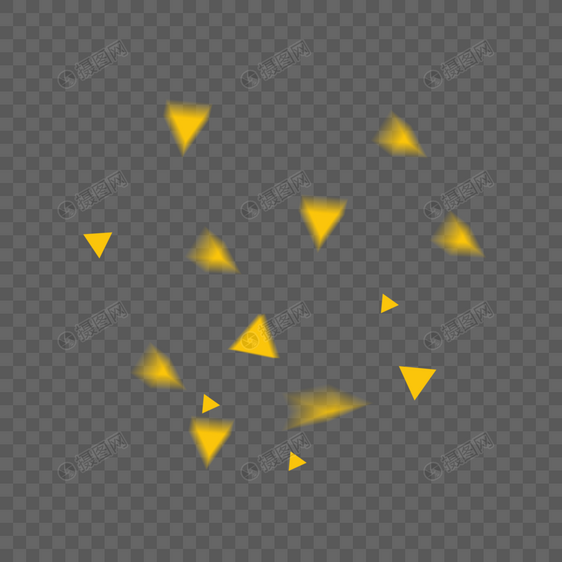 三角几何漂浮图片