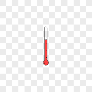 简约风格护士节医疗元素温度计图片